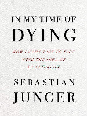 cover image of In My Time of Dying